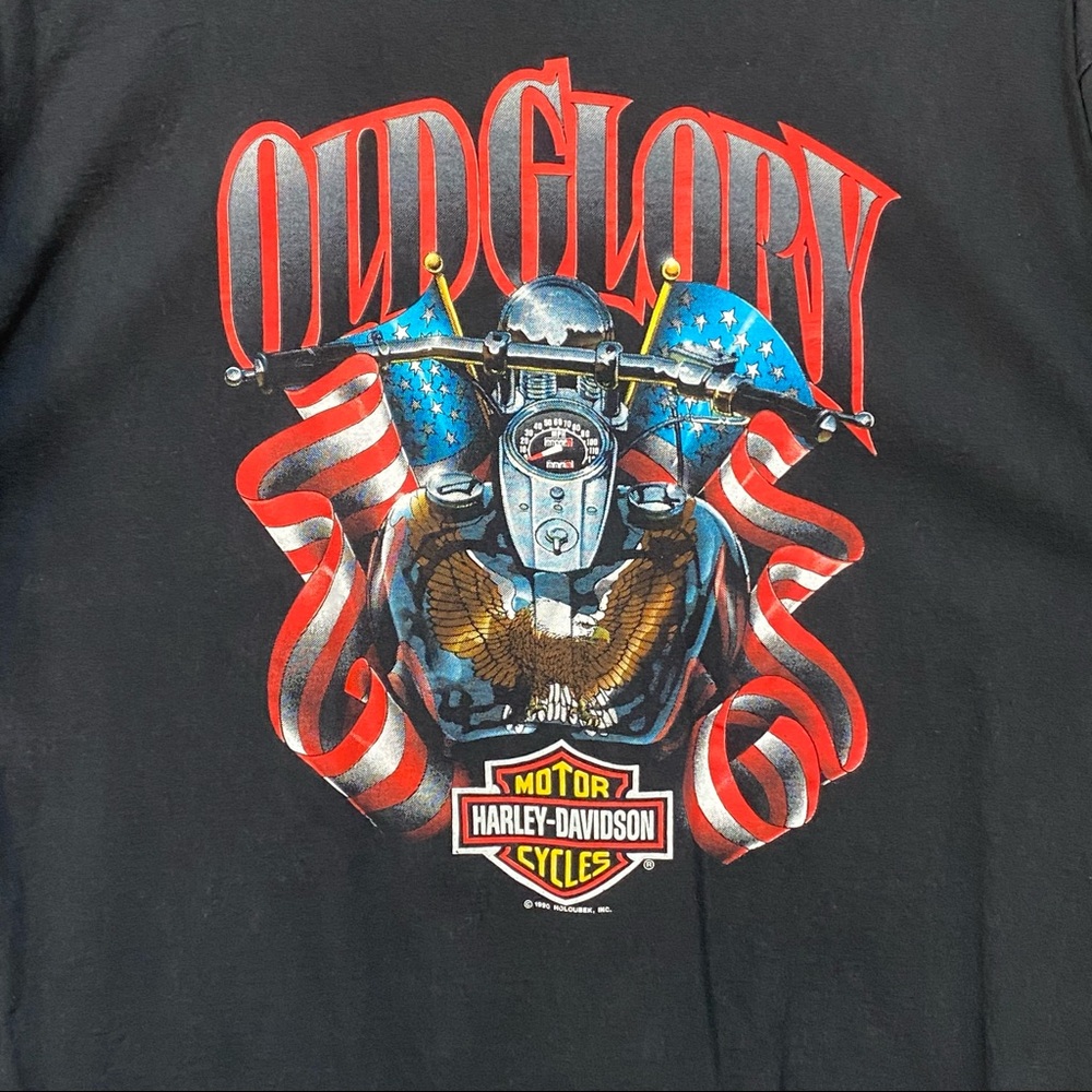 Vintage Harley-Davidson “Old Glory”